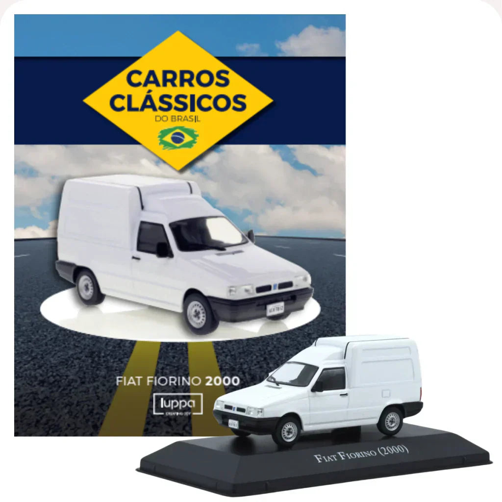Carros Clássicos do Brasil: Fiat Fiorino (2000) - Escala 1:43 - Edição 15