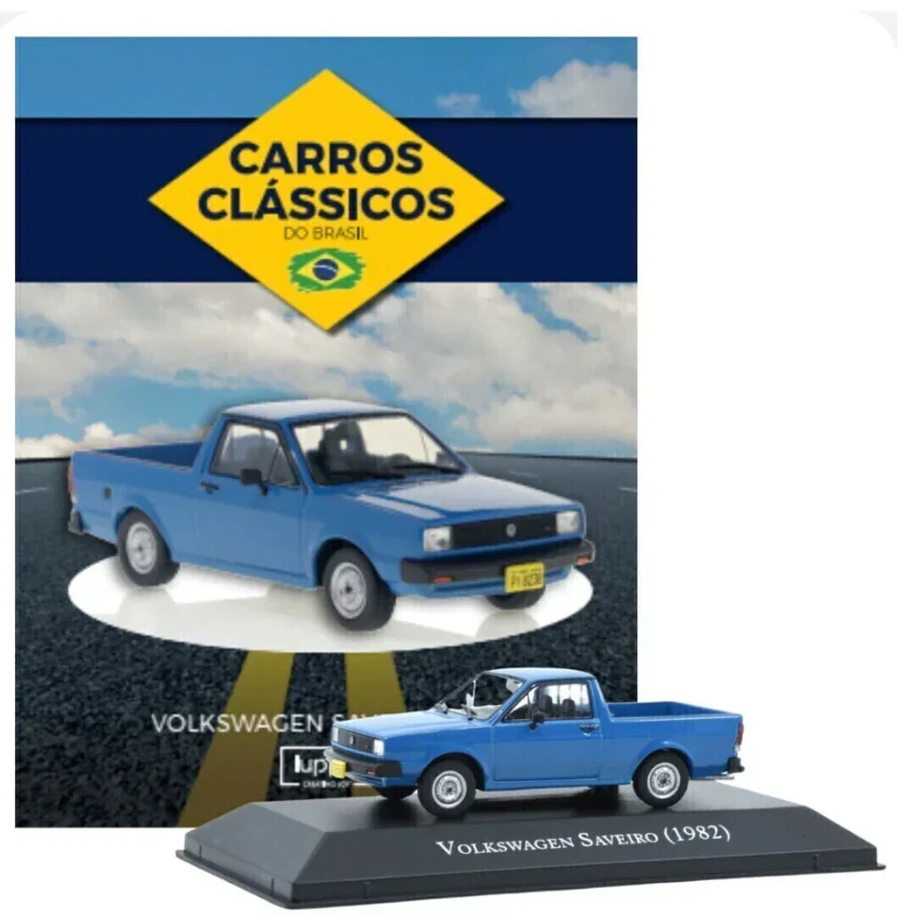 Carros Clássicos do Brasil: Volkswagen Saveiro (1982) - Escala 1:43 - Edição 18