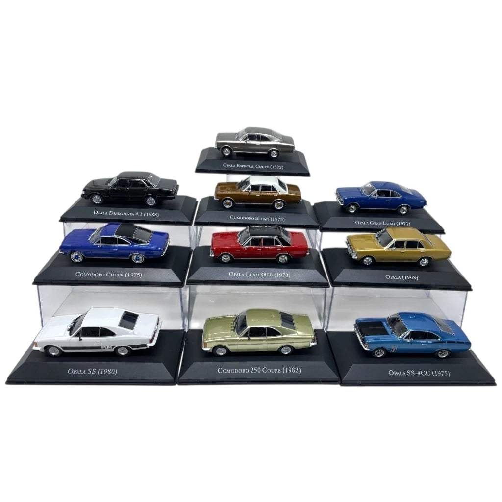 Combo Especial Chevrolet Opala com 10 Miniaturas Escala 1:43