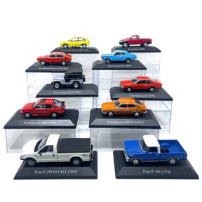 Combo 3ª Temporada Carros Clássicos do Brasil com 10 miniaturas Escala 1:43