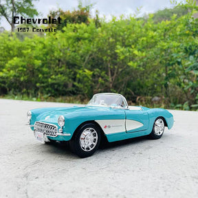 Corvette 1957 em Escala 1:24
