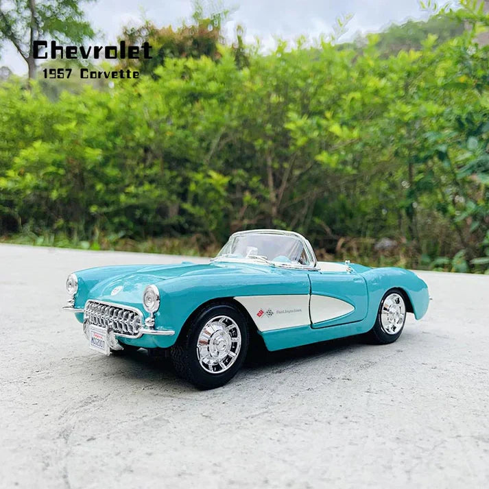 Corvette 1957 em Escala 1:24