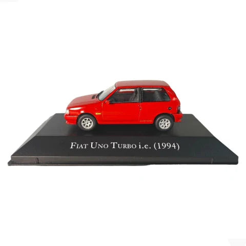 Carros Clássicos do Brasil: Fiat Uno Turbo i.e. (1994) - Escala 1:43 - Edição 04