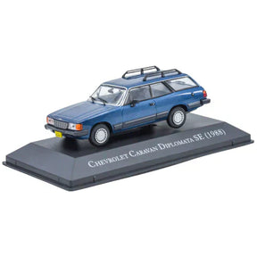 Coleção Carros Clássicos do Brasil: Chevrolet Caravan Diplomata (1988) - Escala: 1:43 - Edição 35
