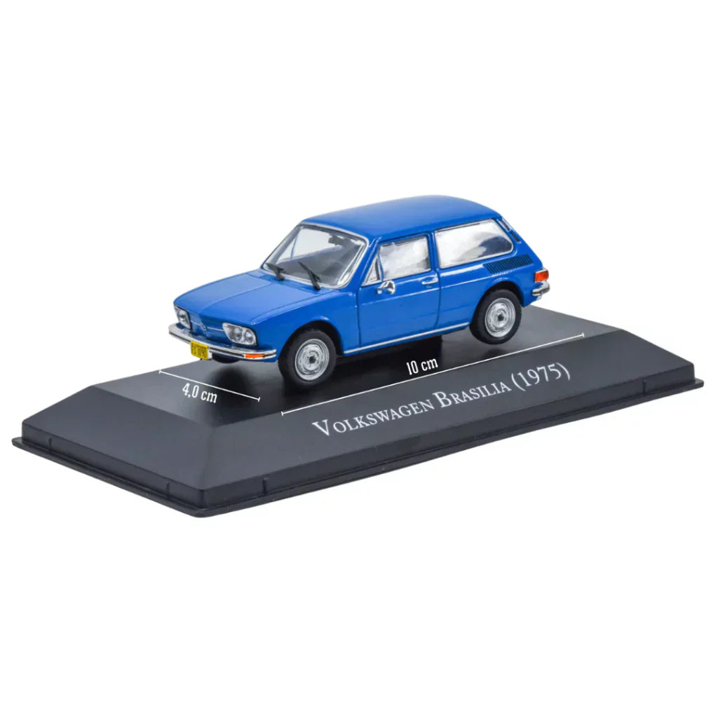 Coleção Carros Clássicos do Brasil: Volkswagen Brasília (1975) - Escala 1:43 - Edição 33