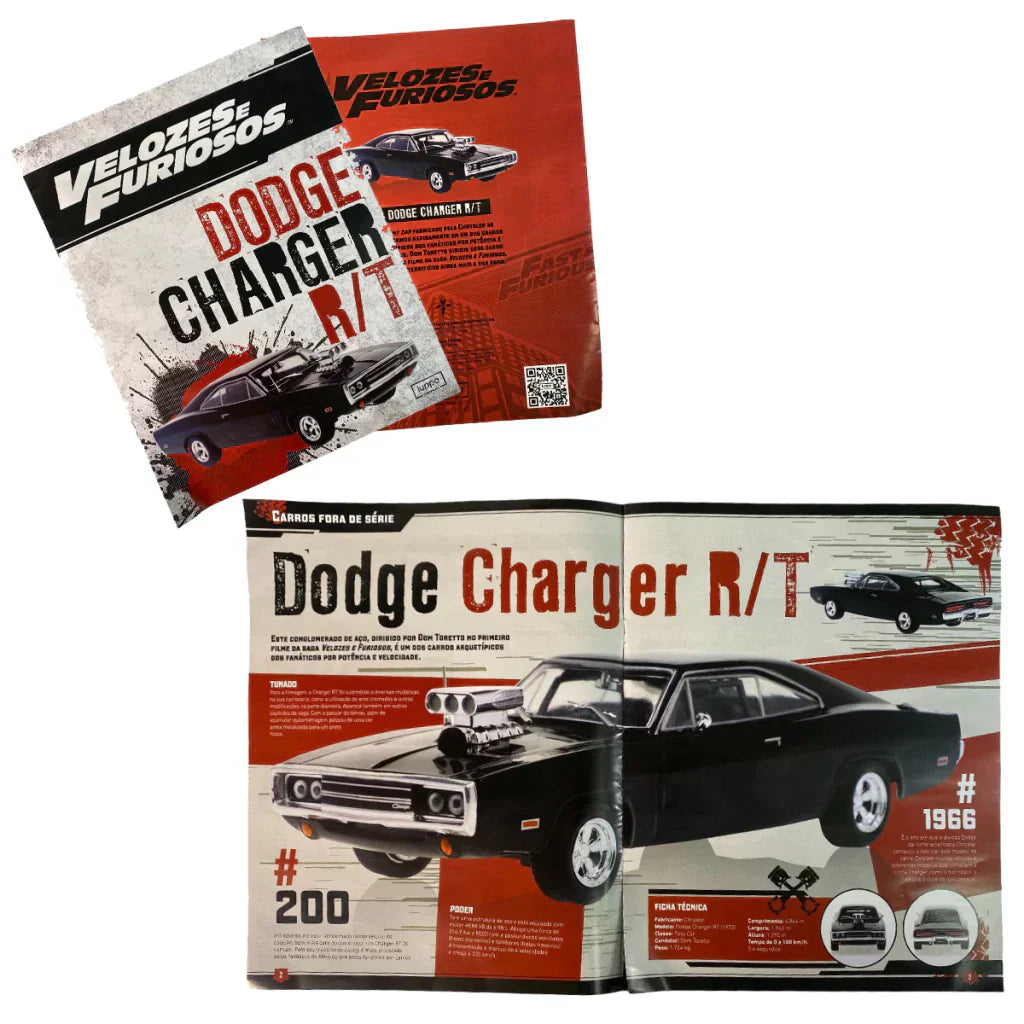 Coleção Velozes e Furiosos: Dodge Charger R/T - Escala 1:43 - Edição 01