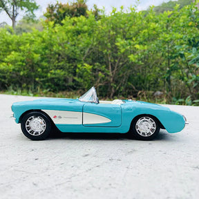 Corvette 1957 em Escala 1:24