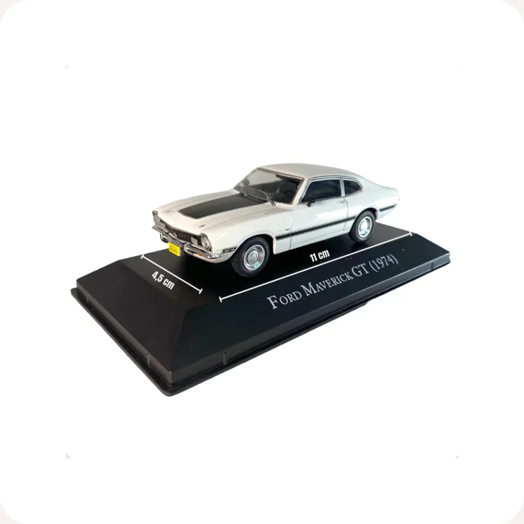 Carros Clássicos do Brasil: Ford Maverick GT (1974) - Escala 1:43 - Edição 07