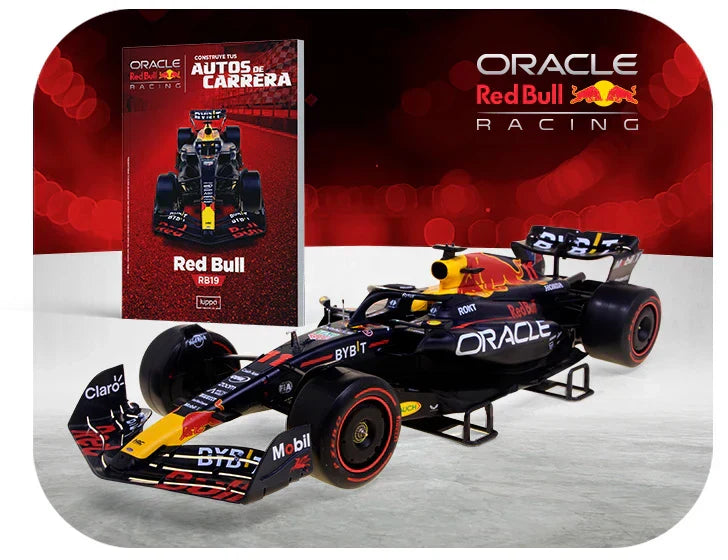 Automodelismo - Miniatura Red Bull RB19 para Montar - Escala 1:18 + Brinde Especial