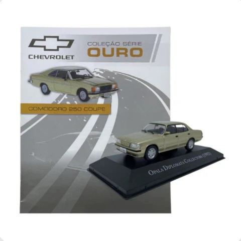 Coleção Chevrolet Série Ouro: Opala Diplomata Collectors (1992) - Escala 1:43 - Edição 01