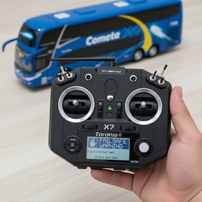 Miniatura Ônibus Mercedes Benz O400 RSD "Gontijo" - Escala 1/24 (Controle Remoto)