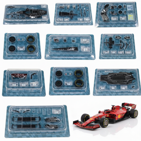 Automodelismo - Miniatura Ferrari SF-25 para Montar - Escala 1:18 + Brinde Especial