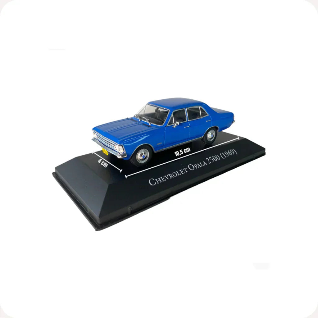 Carros Clássicos do Brasil: Chevrolet Opala 2500 (1969) - Escala 1:43 - Edição 05