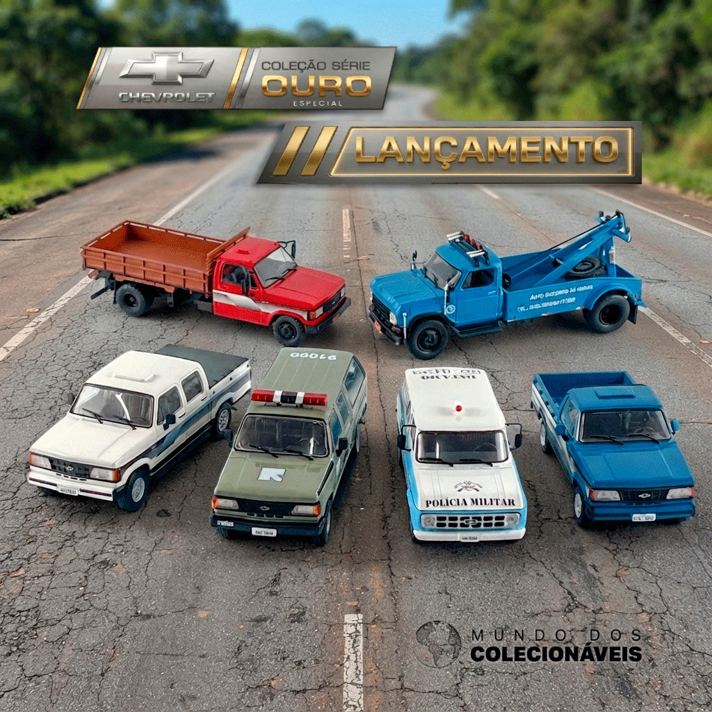 Combo Chevrolet Série Ouro Especial - Com 6 Miniaturas
