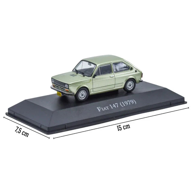 Coleção Carros Clássicos do Brasil: Fiat 147 (1979) - Escala 1:43 - Edição 40