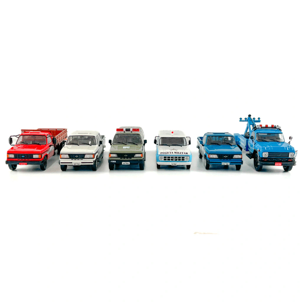 Combo Chevrolet Série Ouro Especial - Com 6 Miniaturas