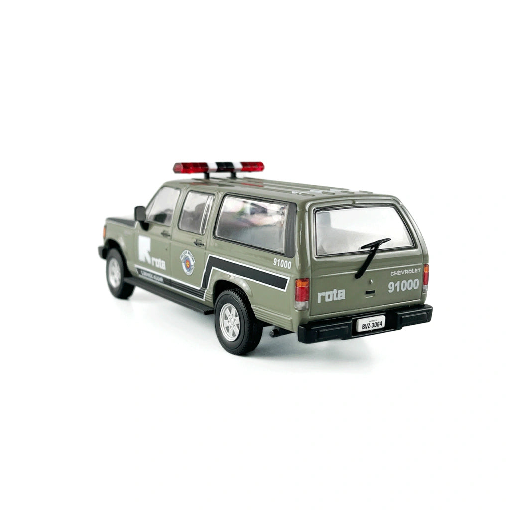 Coleção Chevrolet Série Ouro: Veraneio - ROTA Polícia Militar De São Paulo - Edição 61