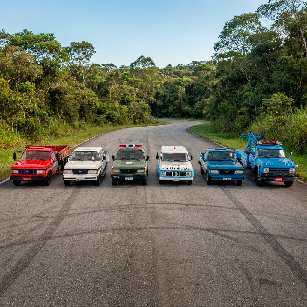 Combo Chevrolet Série Ouro Especial - Com 6 Miniaturas
