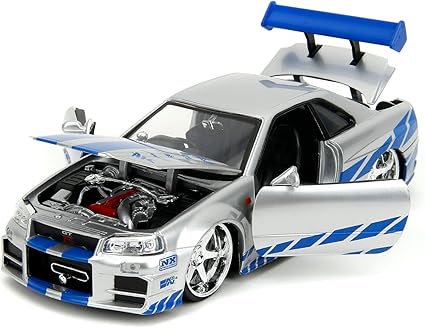 Coleção Velozes e Furiosos: Nissan Skyline GT-R (R34) - Escala 1:43 - Edição 02