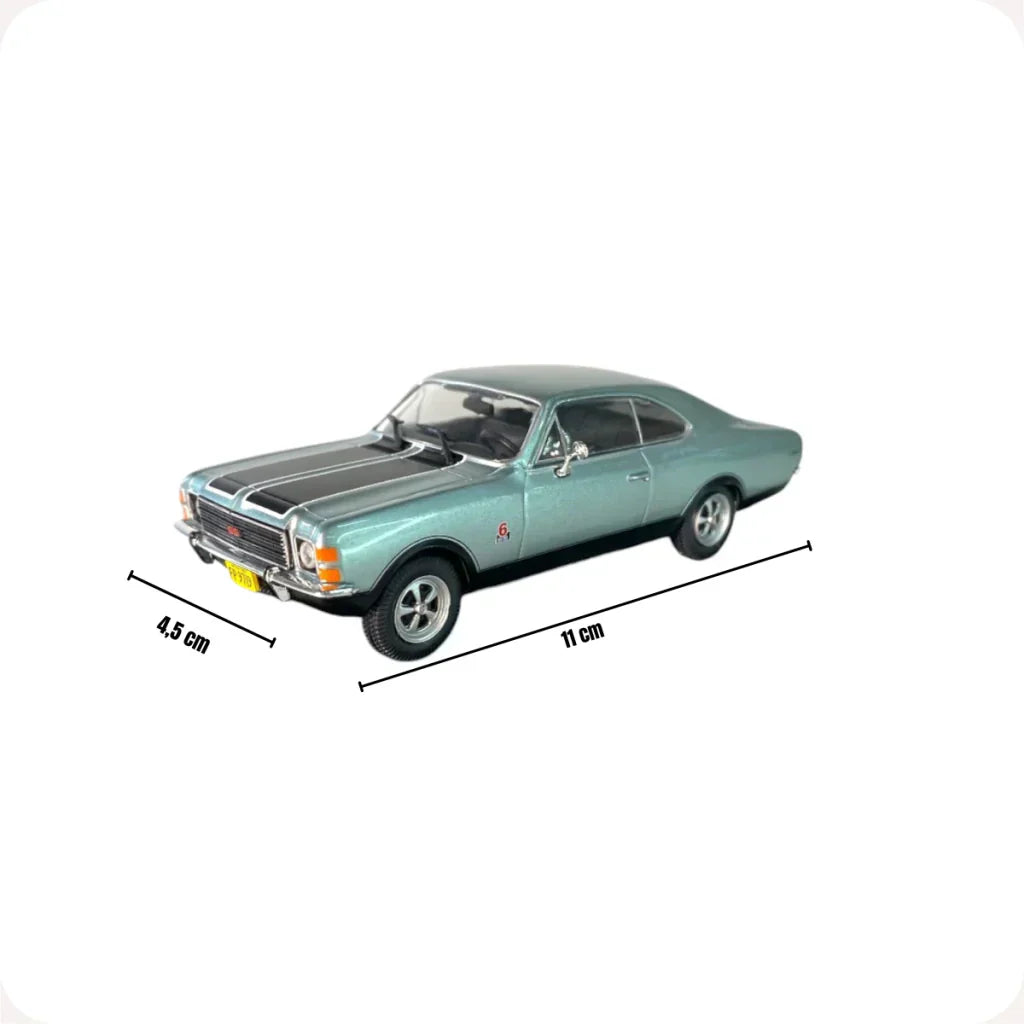 Carros Clássicos do Brasil: Chevrolet Opala SS 4100 (1976) - Escala 1:43 - Edição 01
