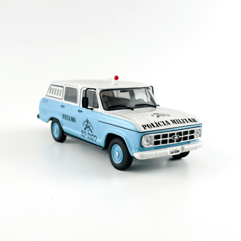 Coleção Chevrolet Série Ouro: Veraneio - PATAMO Polícia Militar Do Rio de Janeiro - Edição 62
