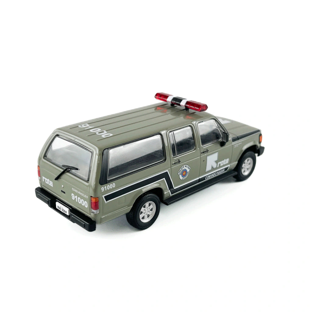 Coleção Chevrolet Série Ouro: Veraneio - ROTA Polícia Militar De São Paulo - Edição 61