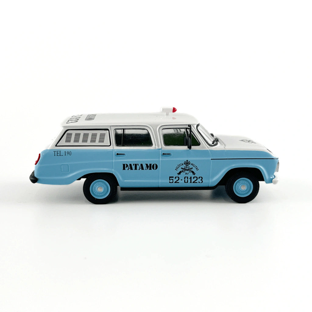 Coleção Chevrolet Série Ouro: Veraneio - PATAMO Polícia Militar Do Rio de Janeiro - Edição 62