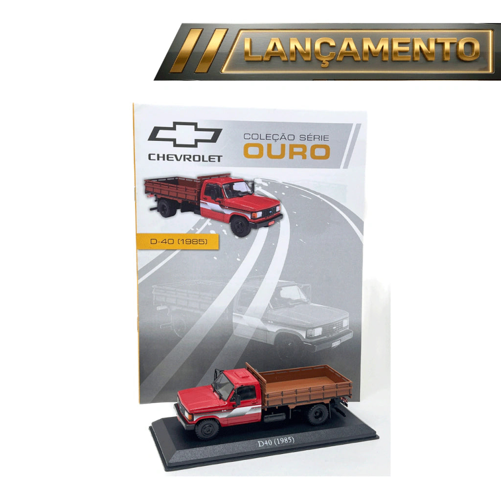 Coleção Chevrolet Série Ouro: D40 (1985) - Edição 59