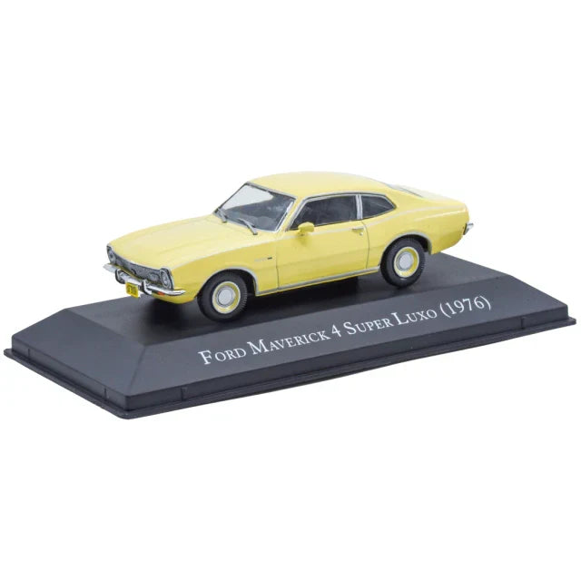 Coleção Carros Clássicos do Brasil: Ford Maverick 4 Superluxo (1976) - Edição 31
