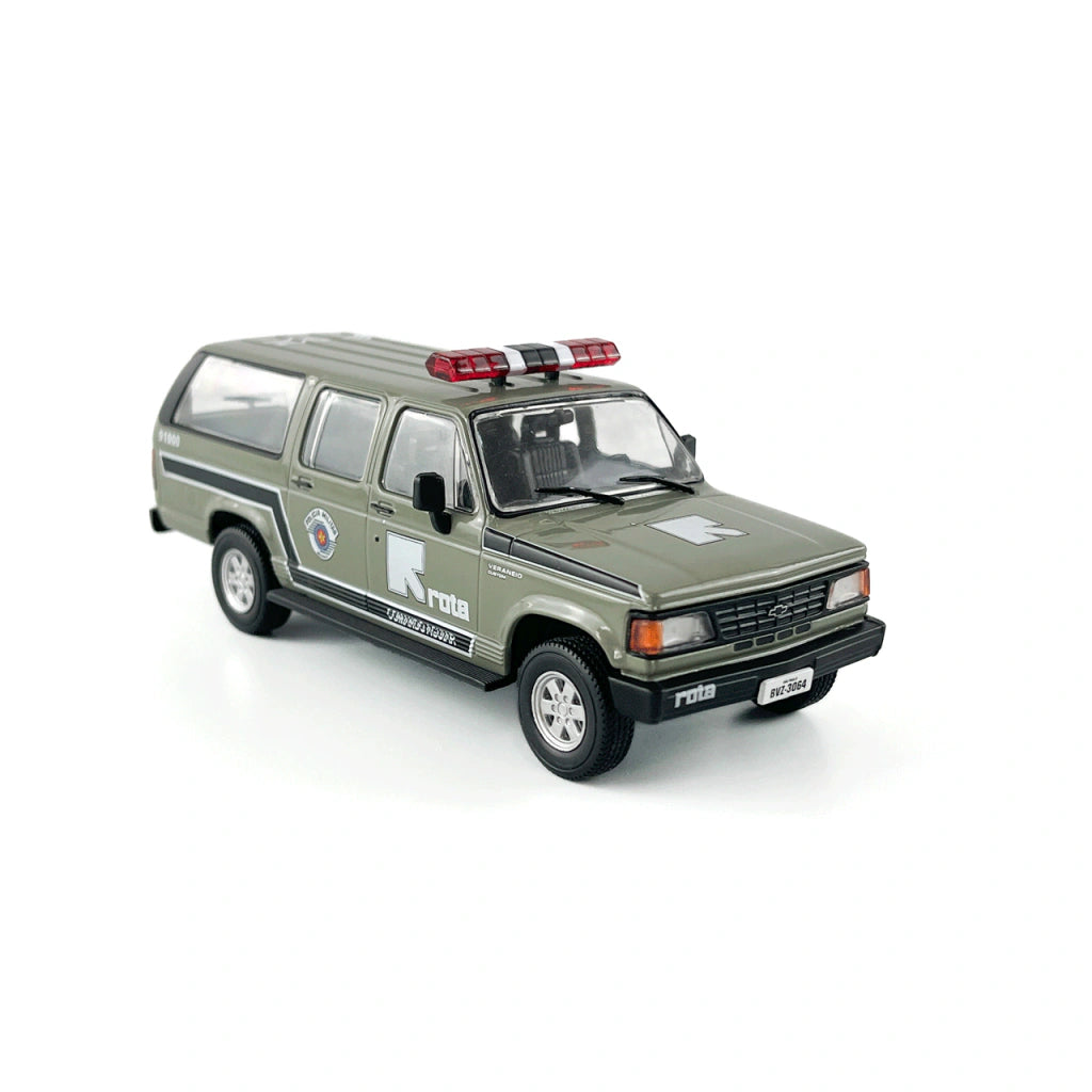 Coleção Chevrolet Série Ouro: Veraneio - ROTA Polícia Militar De São Paulo - Edição 61
