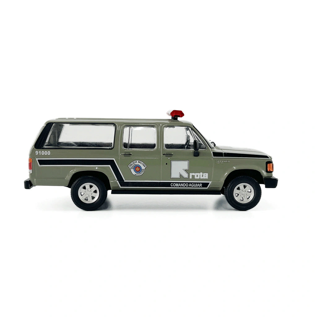 Coleção Chevrolet Série Ouro: Veraneio - ROTA Polícia Militar De São Paulo - Edição 61