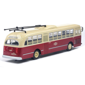 Miniatura Ônibus Pullman Westinghouse "CMTC" - Vermelho/Bege - Escala 1/24 (Controle Remoto)