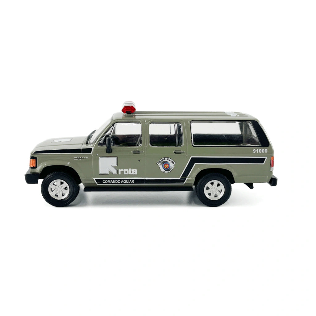 Coleção Chevrolet Série Ouro: Veraneio - ROTA Polícia Militar De São Paulo - Edição 61