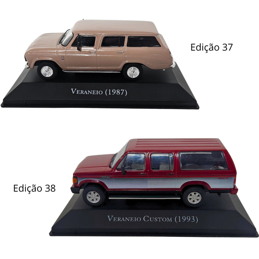 Combo 5ª Temporada Chevrolet Série Ouro com 10 miniaturas da Escala 1:43
