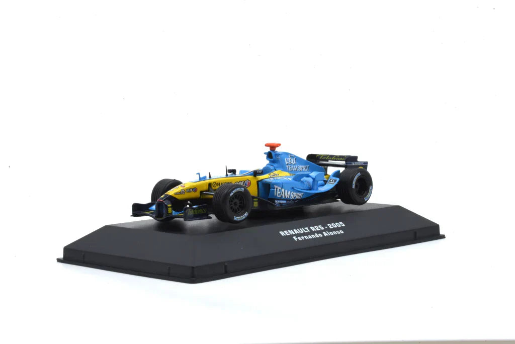 Combo Campeões da F1 com 05 miniaturas de carros em Escala 1:43
