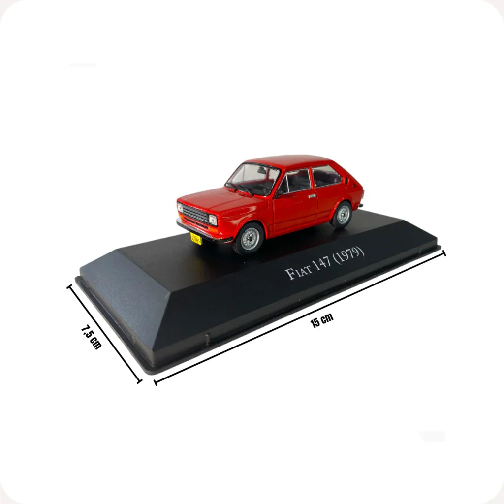 Carros Clássicos do Brasil: Fiat 147 (1979) - Escala 1:43 - Edição 06