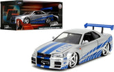 Coleção Velozes e Furiosos: Nissan Skyline GT-R (R34) - Escala 1:43 - Edição 02