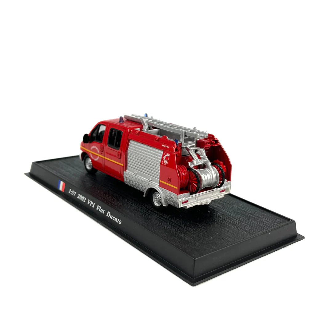 Caminhões de Bombeiros: VPI Fiat Ducato (2002) - Escala 1:57 - Edição 19