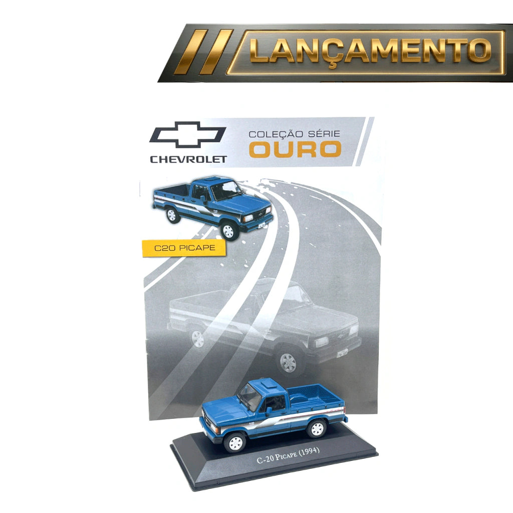 Coleção Chevrolet Série Ouro: C-20 Picape (1994) - Edição 51