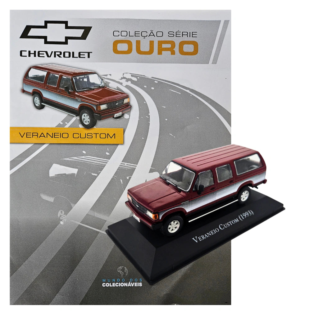 Coleção Chevrolet Série Ouro: Veraneio Custom (1993) - Edição 37