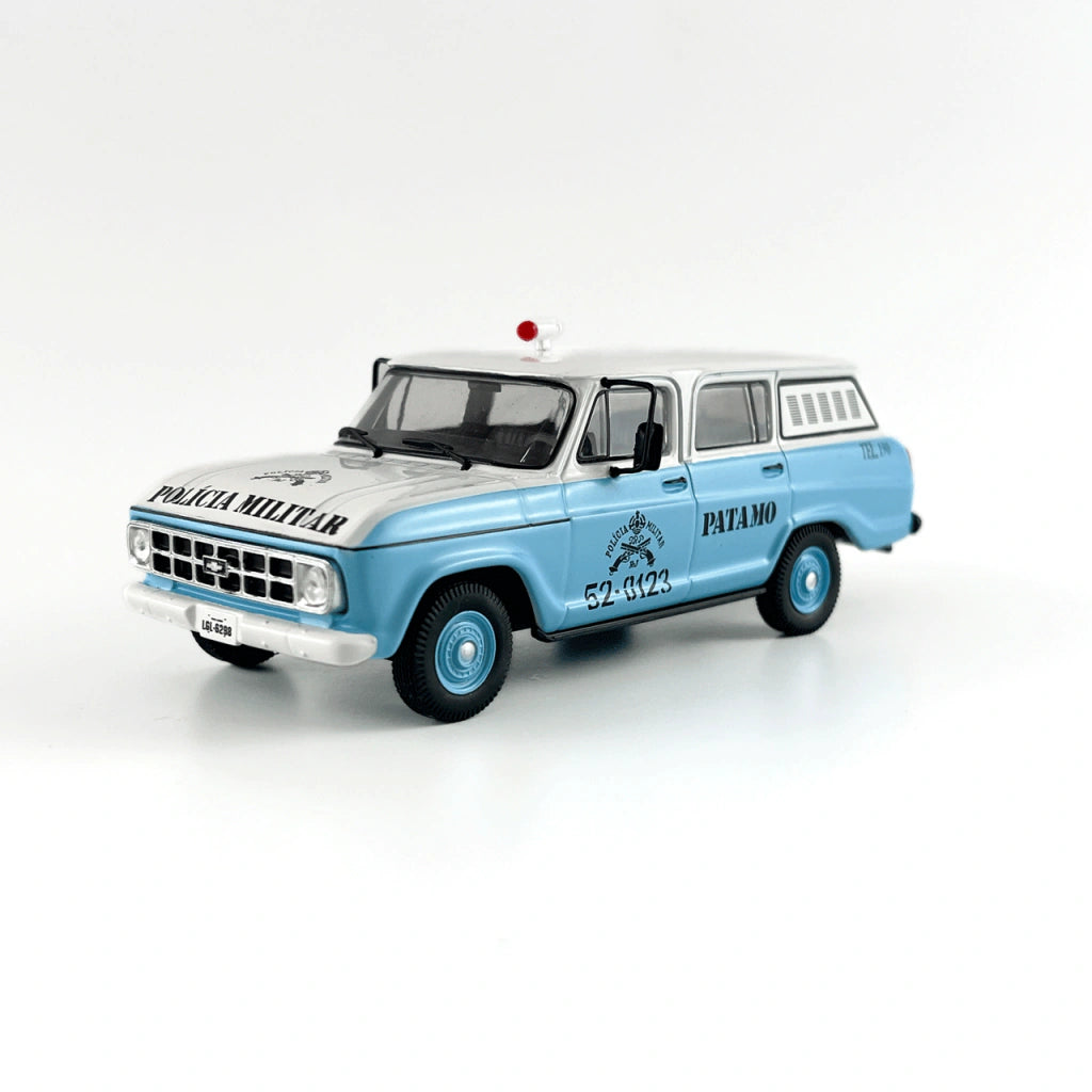 Coleção Chevrolet Série Ouro: Veraneio - PATAMO Polícia Militar Do Rio de Janeiro - Edição 62