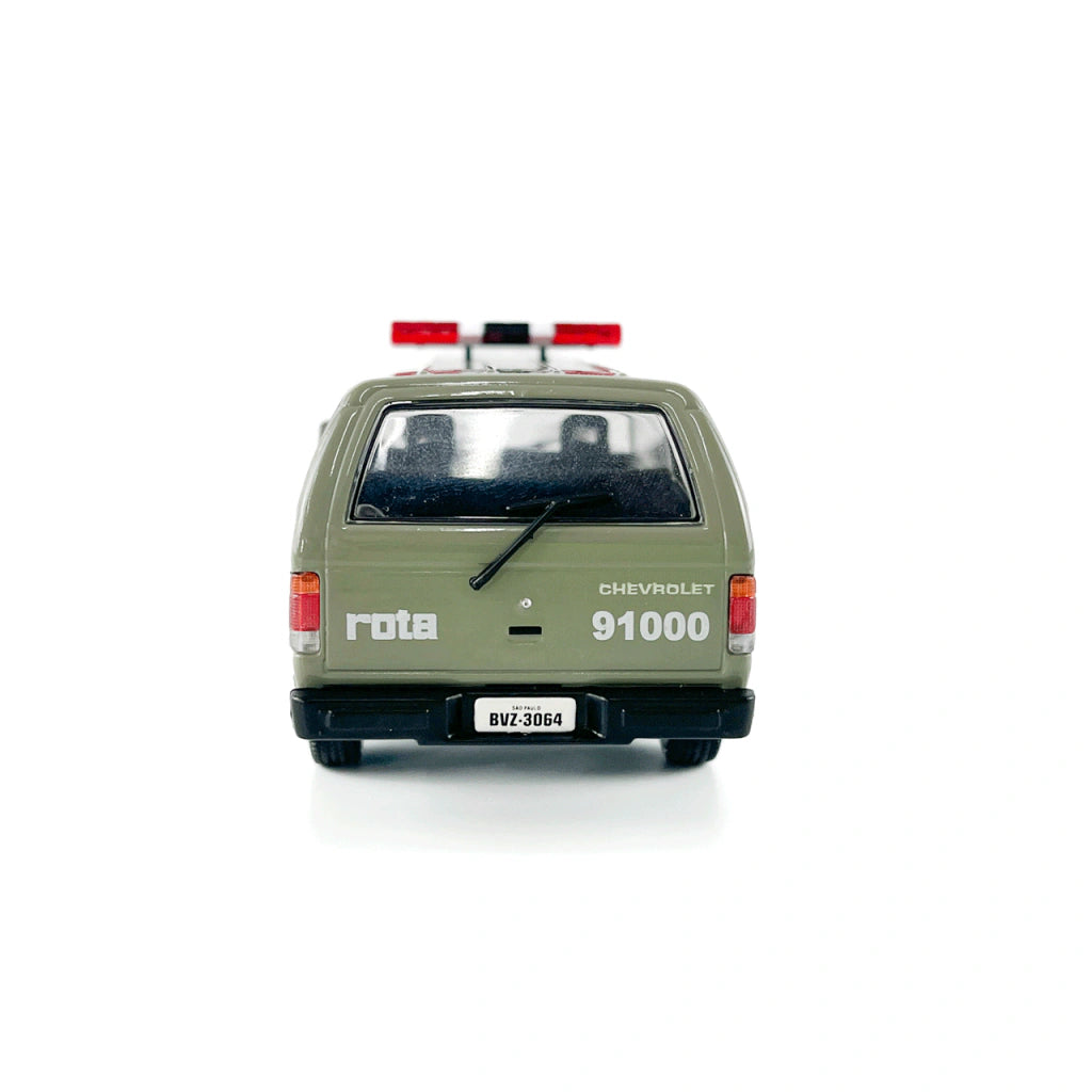 Coleção Chevrolet Série Ouro: Veraneio - ROTA Polícia Militar De São Paulo - Edição 61