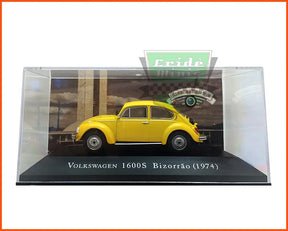 VW Fusca Bizorrão 1600S 1974 - Carros Nacionais - escala 1/43